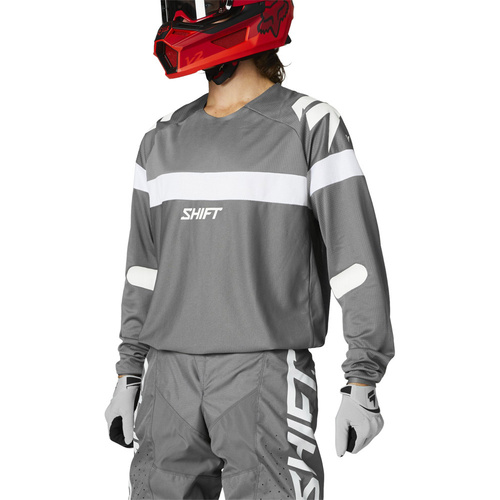 SHIFT 2021 WHIT3 WESTCOAST VOID GREY/WHITE JERSEY - MD