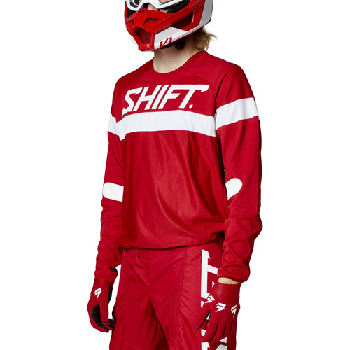 SHIFT 2021 WHIT3 REDHOT HAUT RED JERSEY - SM