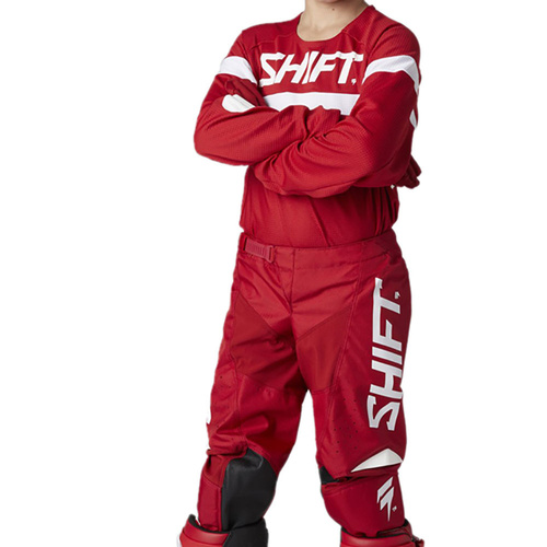 SHIFT 2021 WHIT3 REDHOT HAUT RED KIDS GEAR SET