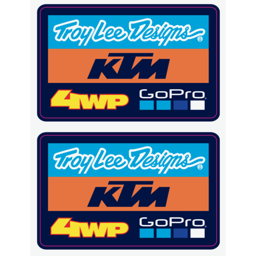 THROTTLE SYNDICATE TLD TEAM BADGE DECALS