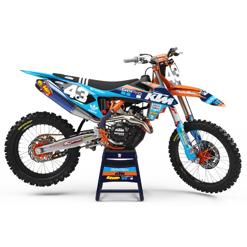 THROTTLE SYNDICATE TLD KTM WASHOUGAL LIMITED EDITION TEAM KIT - BLUE