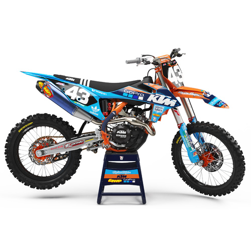 THROTTLE SYNDICATE TLD KTM 19 WASHOUGAL LIMITED EDITION TEAM KIT - BLUE