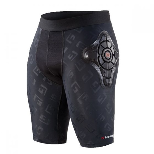 G-FORM PRO-X BLACK/RED YOUTH SHORTS - SM
